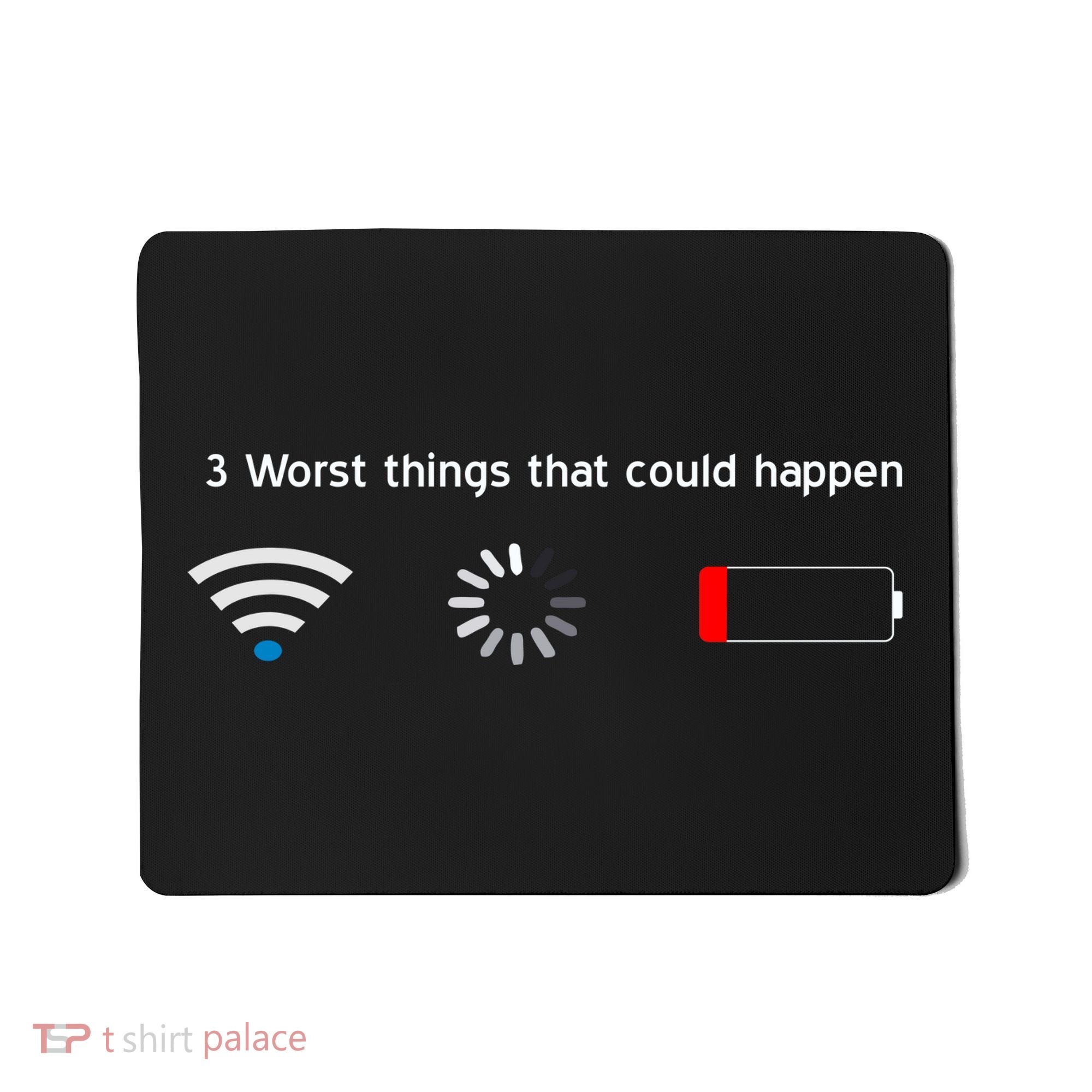 No WiFi No Battery Loading Geek Mousepad