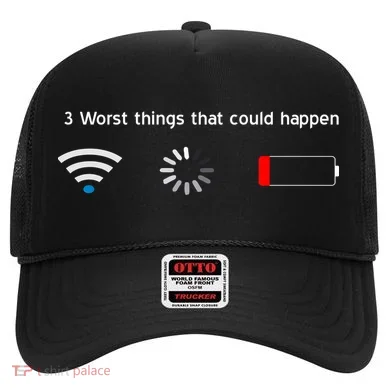 No WiFi No Battery Loading Geek Hat