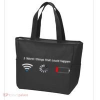 No WiFi No Battery Loading Geek Tote Bag thumb 3