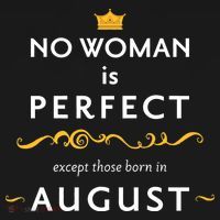No Woman Is Perfect Except Those Born In August Toddler Hoodie thumb 2
