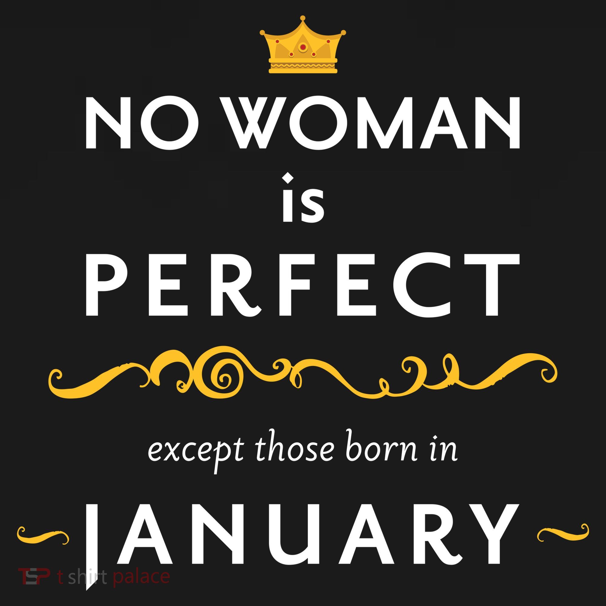 No Woman Is Perfect Except Those Born In January Bucket Hat