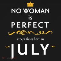 No Woman Is Perfect Except Those Born In July Toddler Hoodie thumb 2
