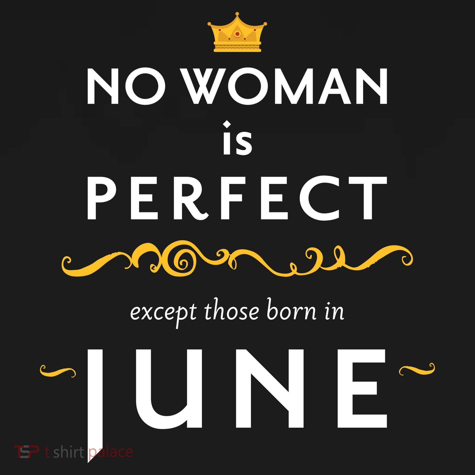 No Woman Is Perfect Except Those Born In June Ornament