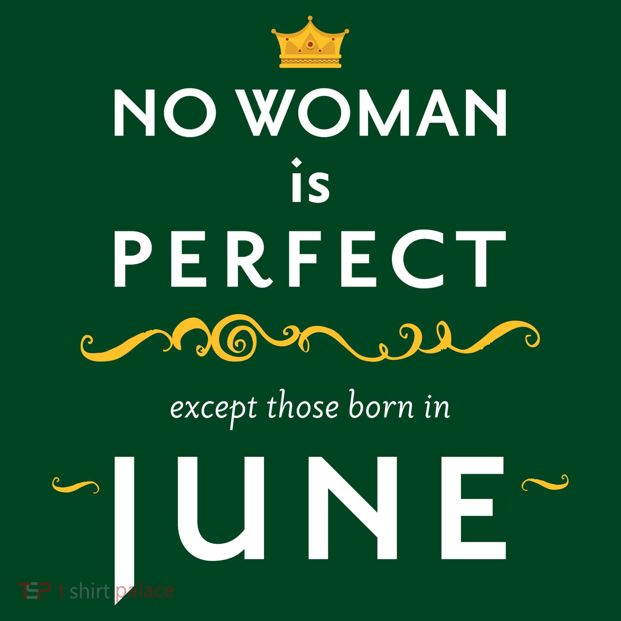 No Woman Is Perfect Except Those Born In June Long Sleeve Shirt
