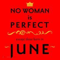 No Woman Is Perfect Except Those Born In June Santa Hat thumb 1