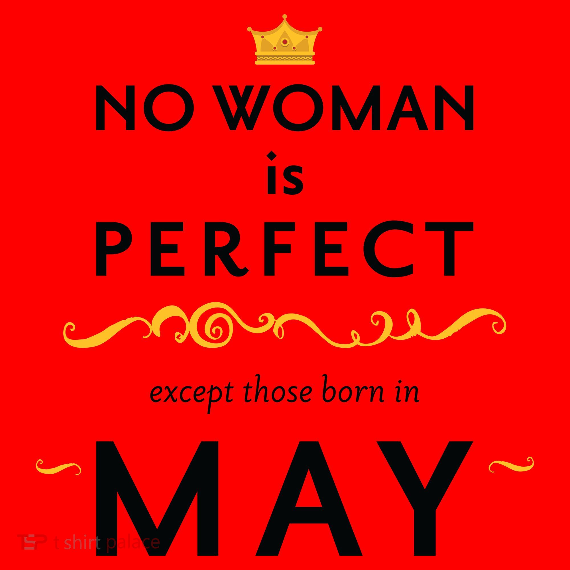 No Woman Is Perfect Except Those Born In May Santa Hat