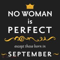 No Woman Is Perfect Except Those Born In September Beanie thumb 2