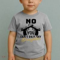 No You Can't Date My Daughter Funny Dad Toddler T-Shirt thumb 2
