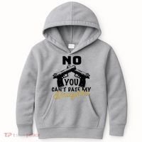 No You Can't Date My Daughter Funny Dad Kids Hoodie thumb 0