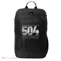 New Orleans 504 Area Code Skyline Louisiana City Backpack thumb 0