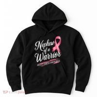 Nephew Of A Warrior Breast Cancer Awareness Hoodie thumb 0