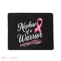Nephew Of A Warrior Breast Cancer Awareness Mousepad thumb 0