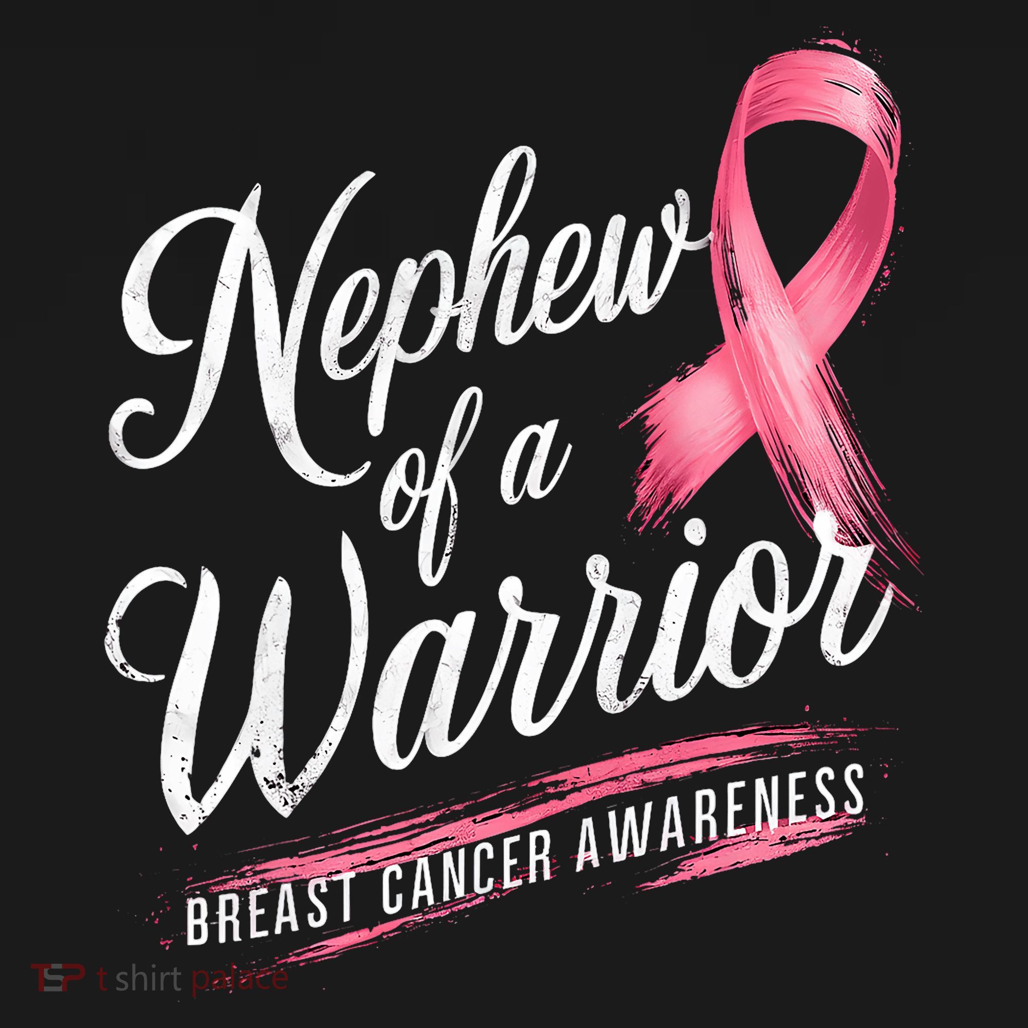 Nephew Of A Warrior Breast Cancer Awareness Baby Bodysuit