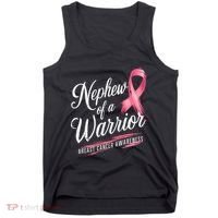Nephew Of A Warrior Breast Cancer Awareness Tank Top thumb 0