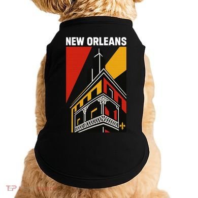 New Orleans Art Deco Doggie Tank