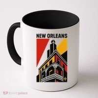 New Orleans Art Deco Coffee Mug thumb 0