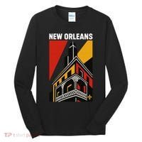 New Orleans Art Deco Tall Long Sleeve Shirt thumb 0