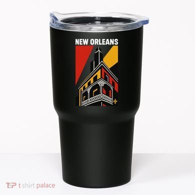 New Orleans Art Deco Tumbler