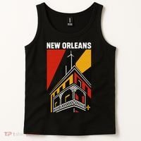 New Orleans Art Deco Tank Top thumb 2