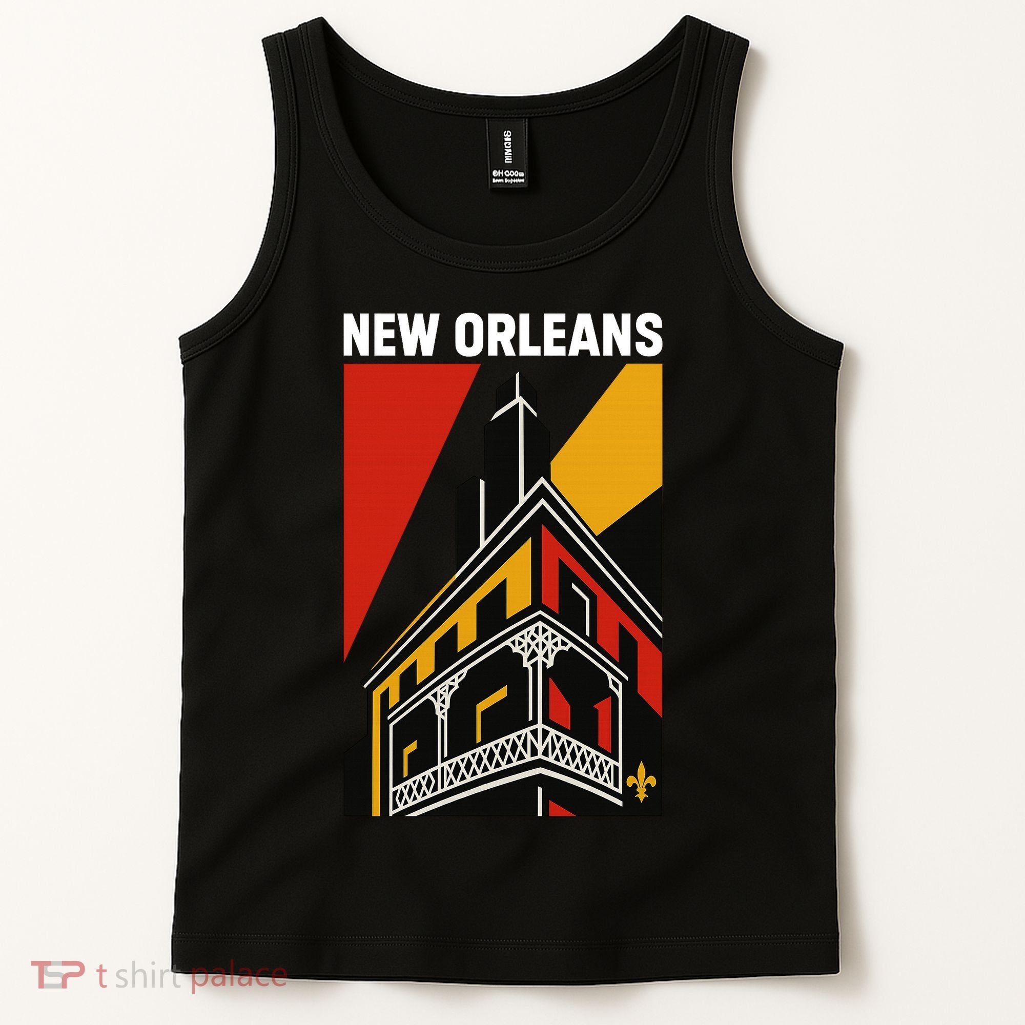 New Orleans Art Deco Tank Top