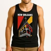 New Orleans Art Deco Tank Top thumb 3