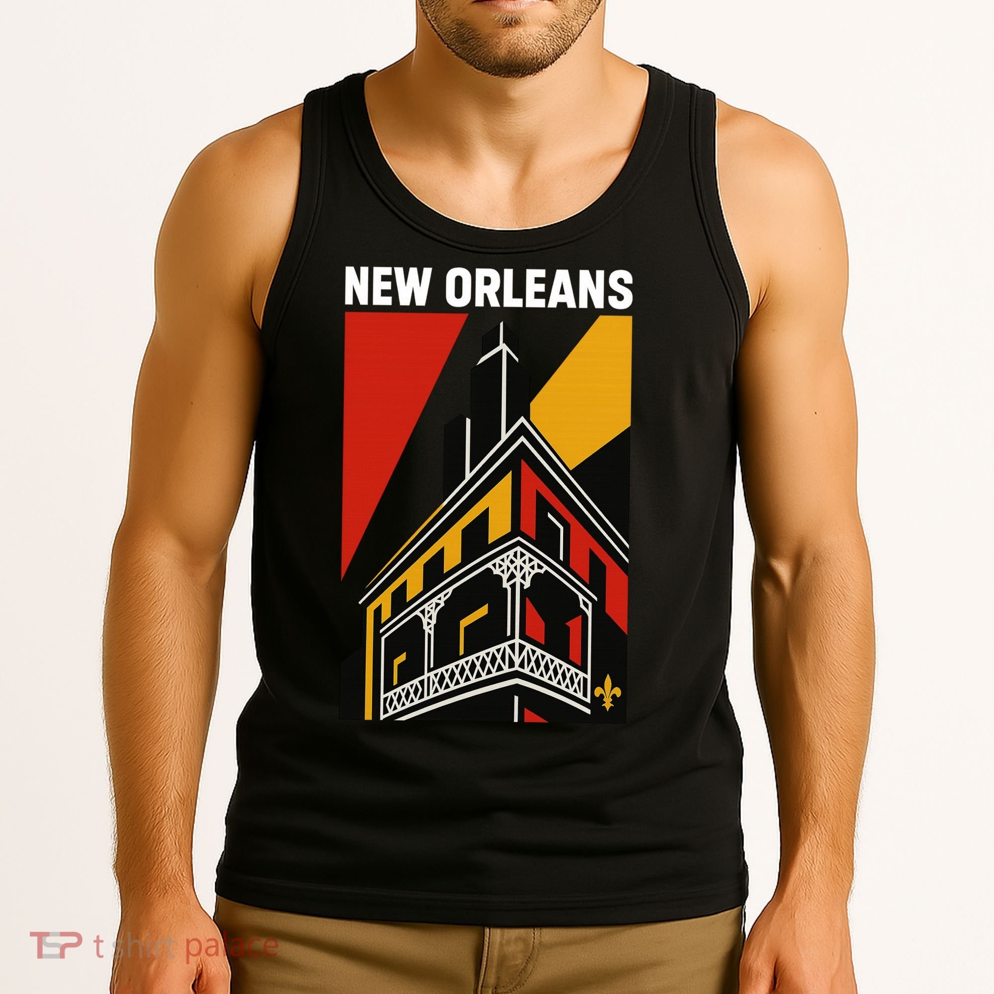 New Orleans Art Deco Tank Top