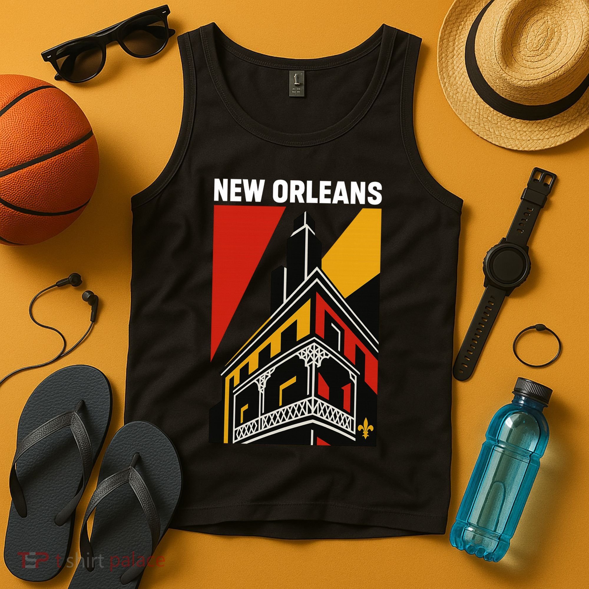 New Orleans Art Deco Tank Top