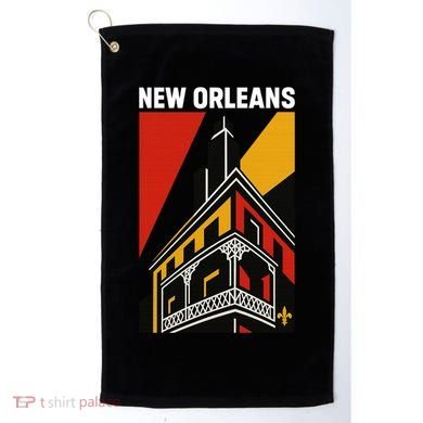 New Orleans Art Deco Golf Towel