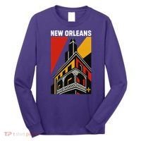 New Orleans Art Deco Long Sleeve Shirt thumb 0