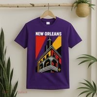 New Orleans Art Deco T-Shirt thumb 2