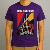 New Orleans Art Deco T-Shirt thumb 3