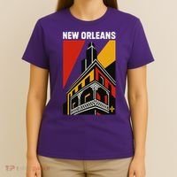 New Orleans Art Deco T-Shirt thumb 4