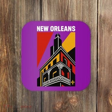 New Orleans Art Deco Coaster