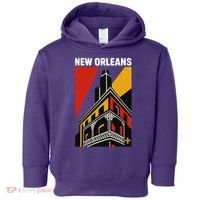 New Orleans Art Deco Toddler Hoodie thumb 0