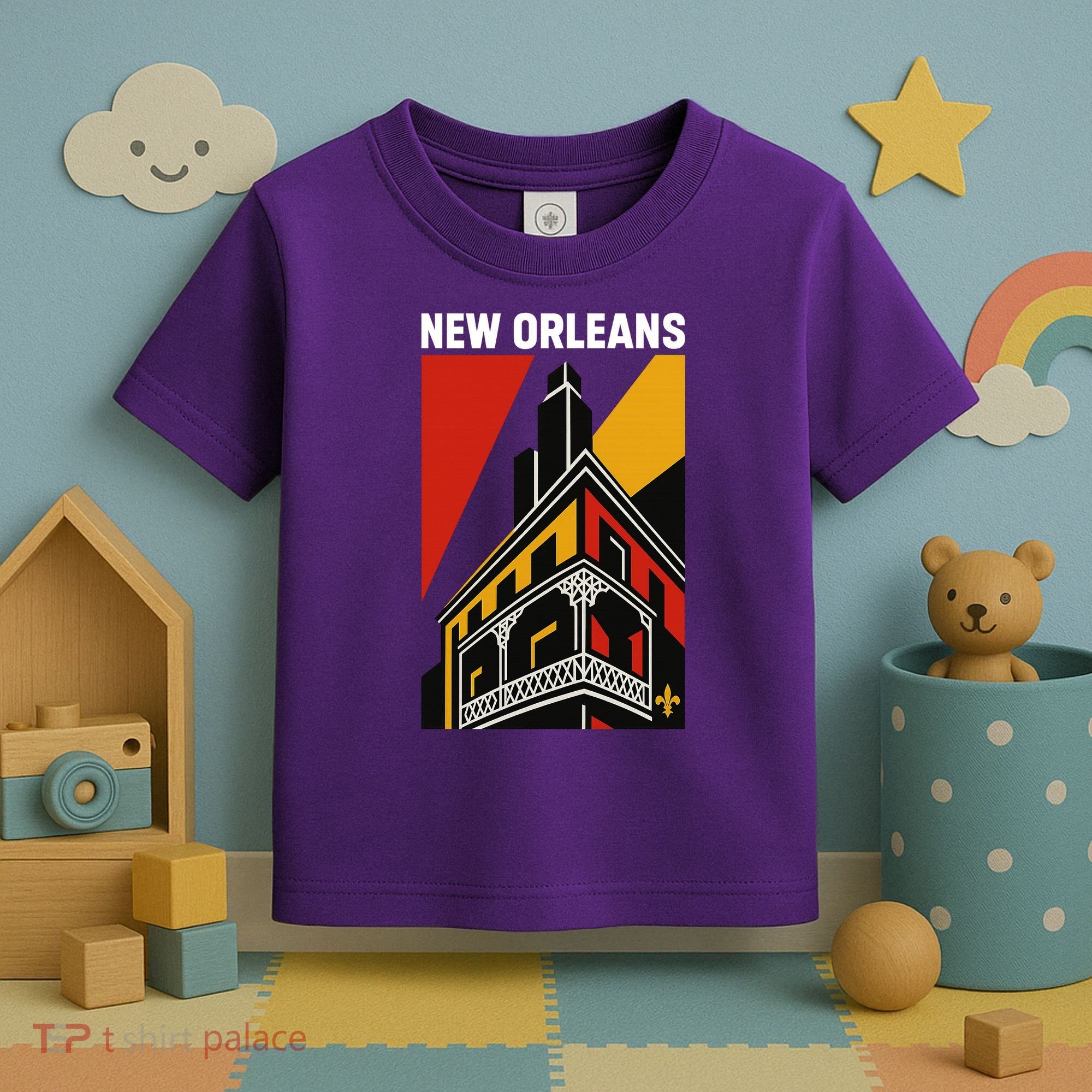 New Orleans Art Deco Toddler T-Shirt