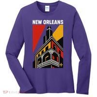 New Orleans Art Deco Women's Long Sleeve Shirt thumb 0
