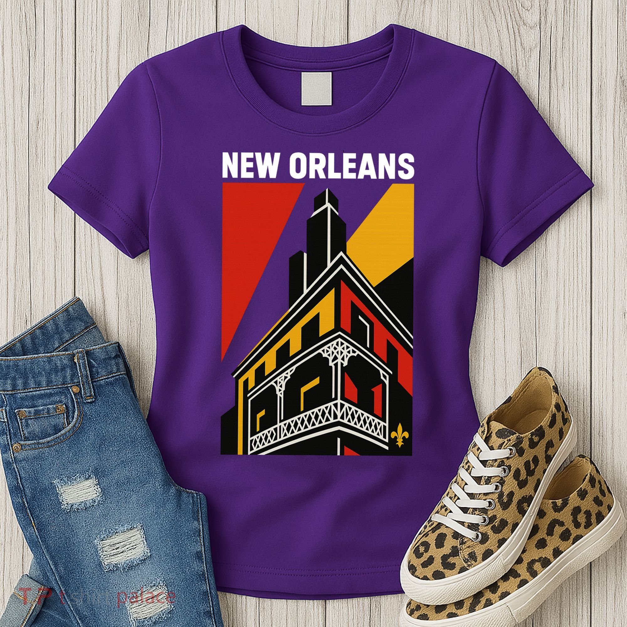 New Orleans Art Deco Women's T-Shirt