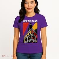 New Orleans Art Deco Women's T-Shirt thumb 4