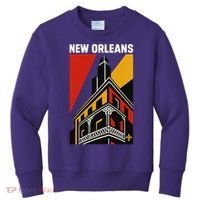 New Orleans Art Deco Kids Sweatshirt thumb 0