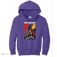 New Orleans Art Deco Kids Hoodie thumb 0