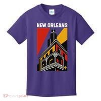 New Orleans Art Deco Kids T-Shirt thumb 0