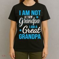 Not Only A Grandpa I Am A Great Grandpa T-Shirt thumb 4