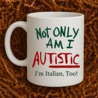 Not Only Am I Autistic I’M Italian Too Coffee Mug thumb 2