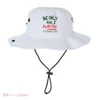 Not Only Am I Autistic IM Italian Too Bucket Hat thumb 0