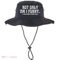 Not Only Am I Funny I Have Nice Titties Too Bucket Hat thumb 0