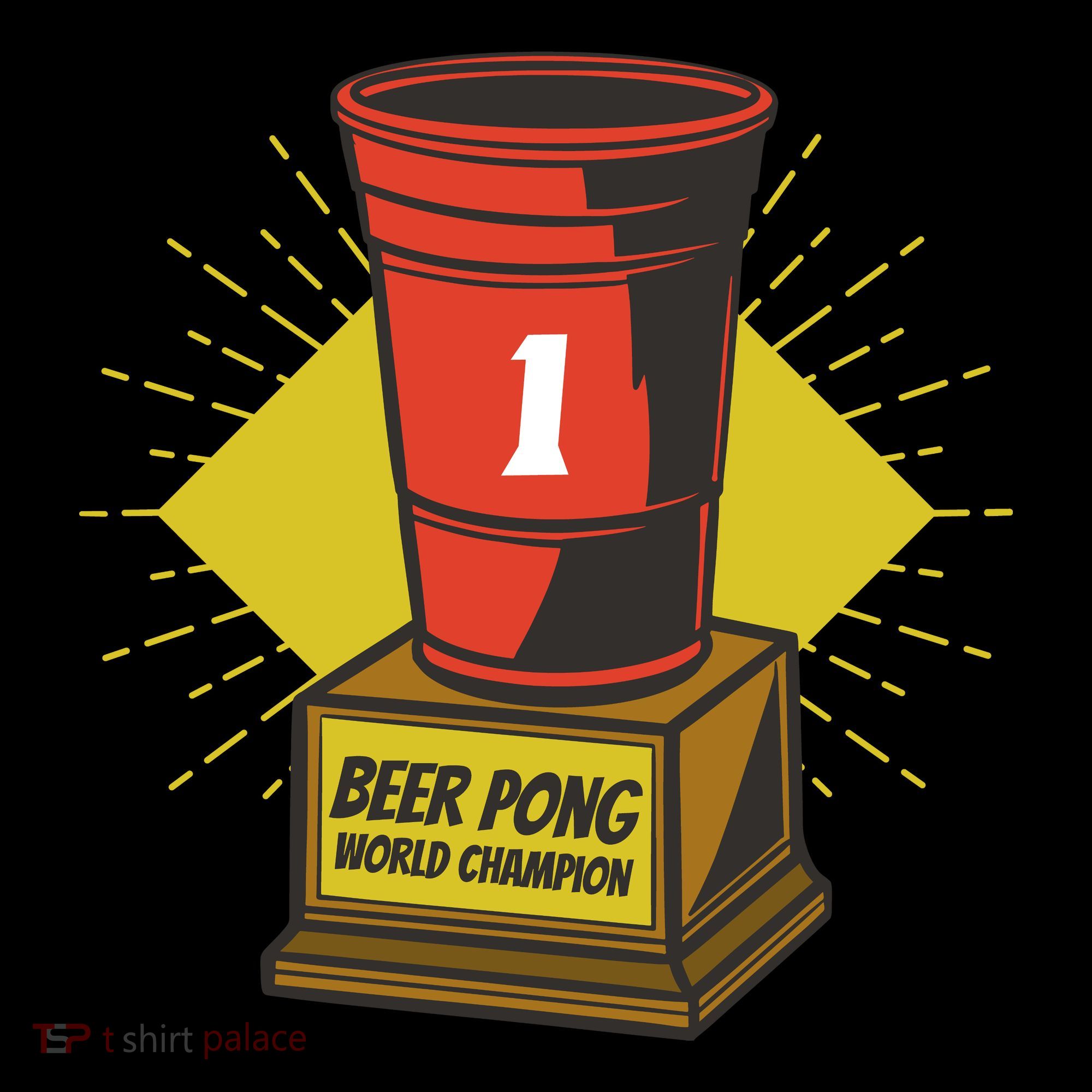 Number One Beer Pong Champion Women's Hoodie