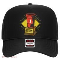 Number One Beer Pong Champion Hat thumb 0