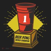Number One Beer Pong Champion Hat thumb 2