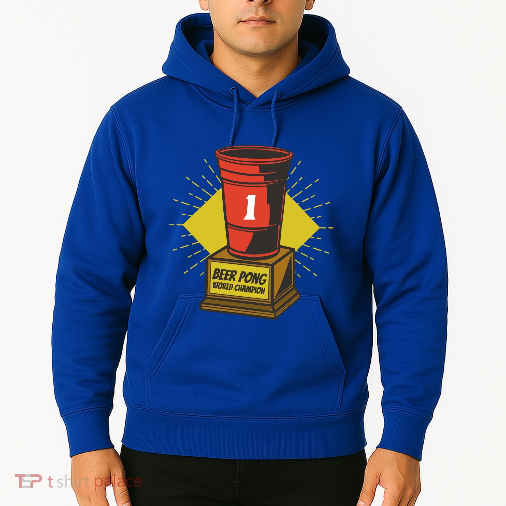 Number One Beer Pong Champion Hoodie