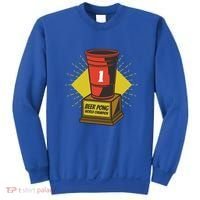 Number One Beer Pong Champion Sweatshirt thumb 0